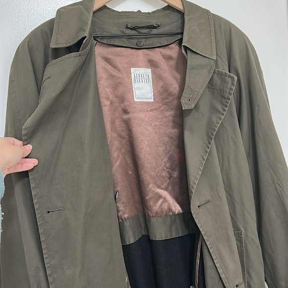 KENNETH BARNARD | Vintage Green Trench - Picture 9 of 10